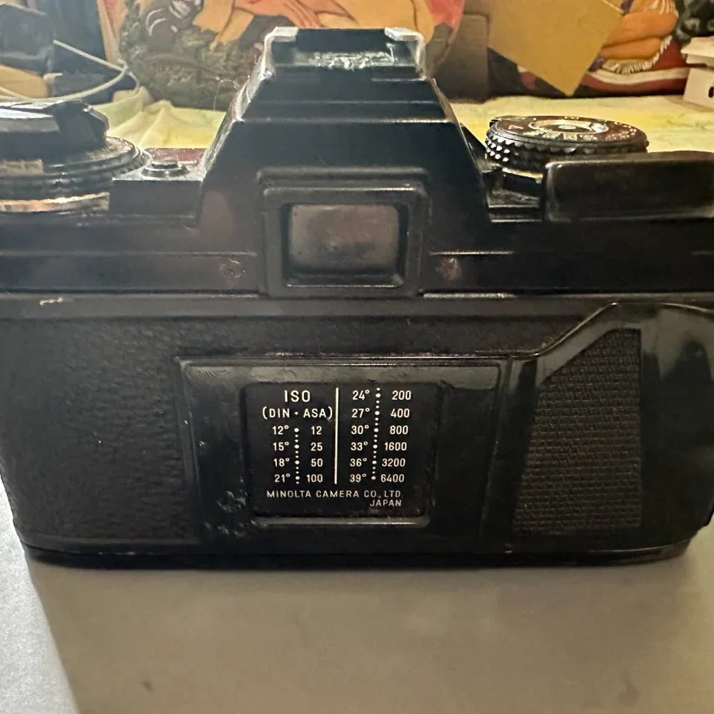 Minolta X-700 MPS 35mm Film SLR Camera For Parts Or Repair Only